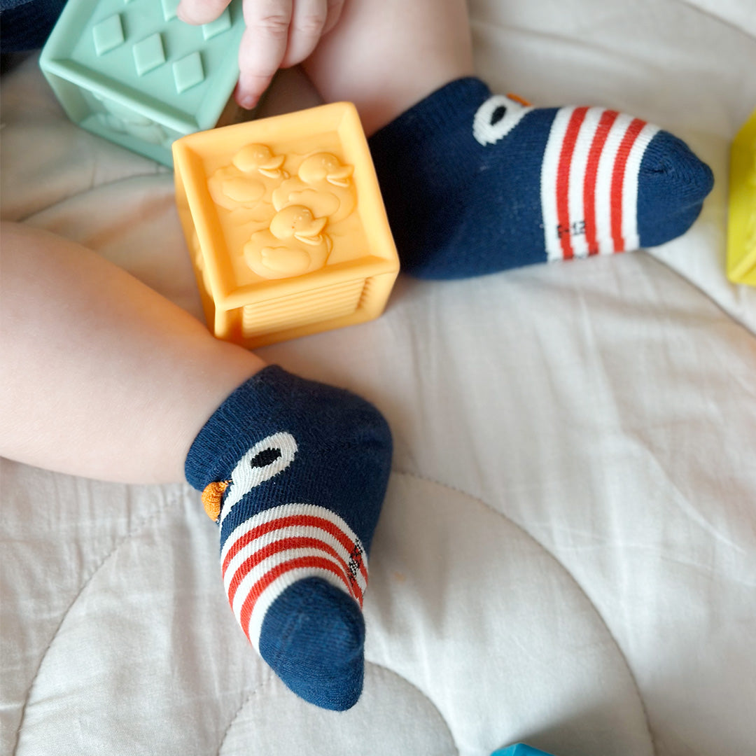 3 Boyutlu Sevimli Dostlar Bebek Çorap