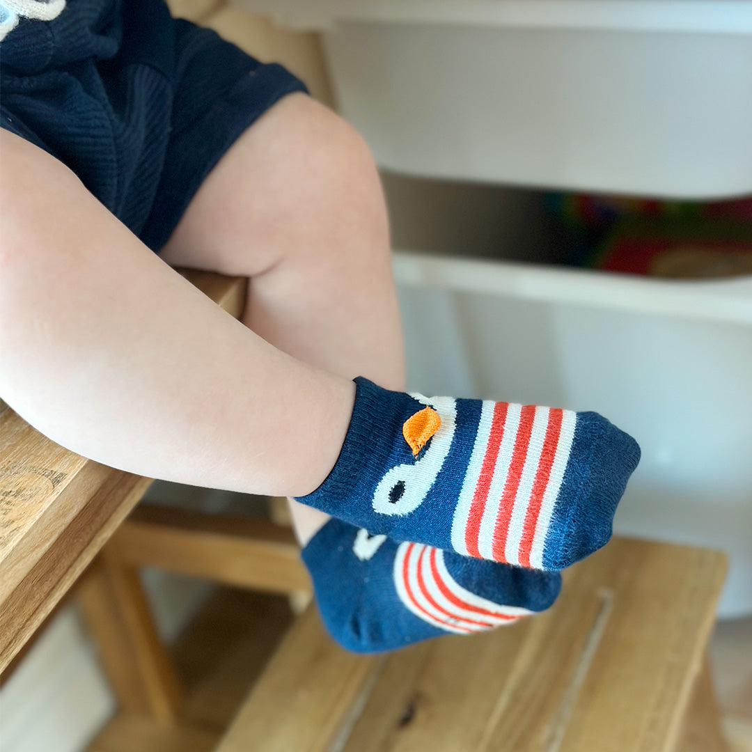 3 Boyutlu Sevimli Dostlar Bebek Çorap