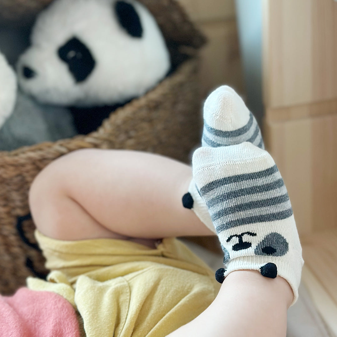 3 Boyutlu Sevimli Dostlar Bebek Çorap