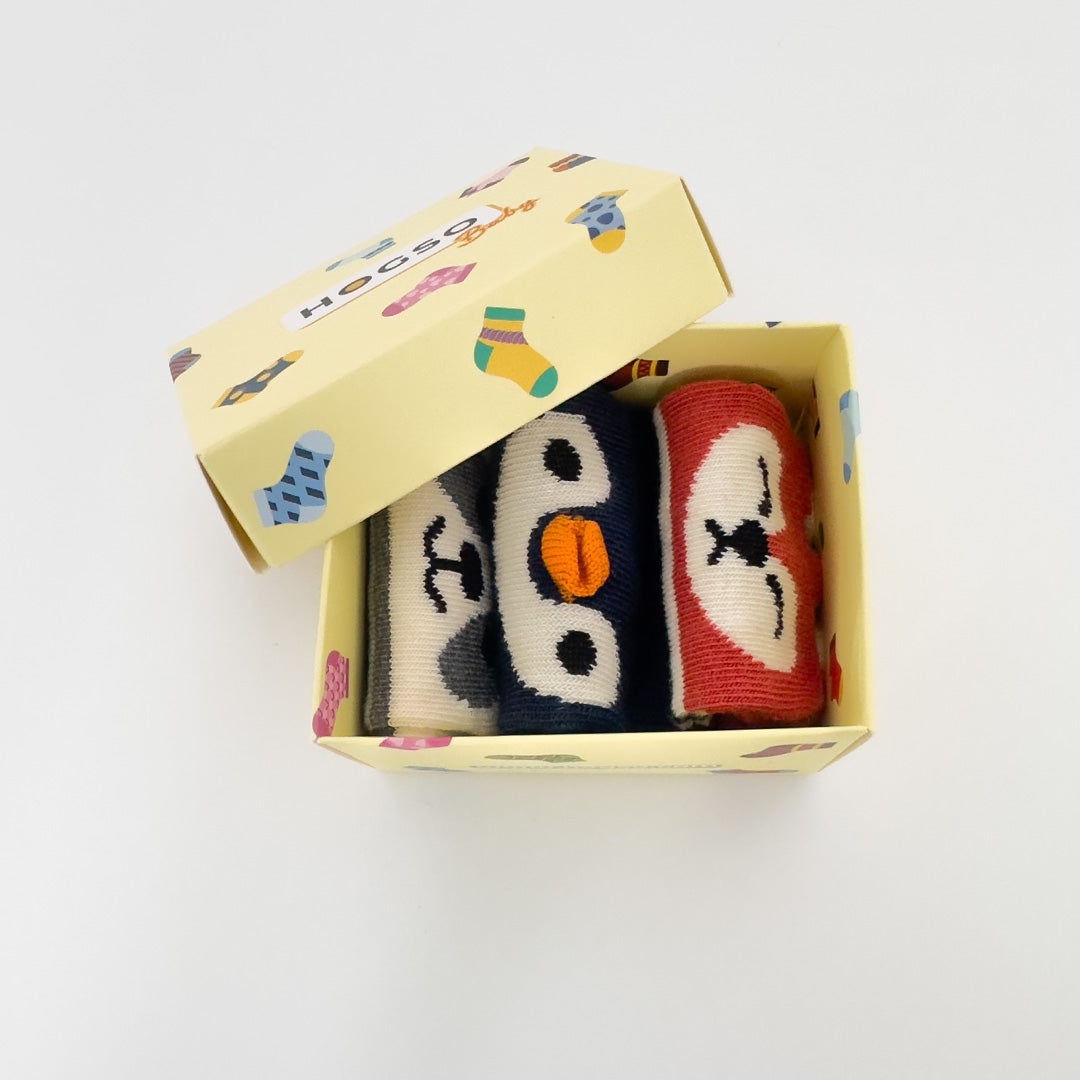 3 Boyutlu Sevimli Dostlar Bebek Çorap