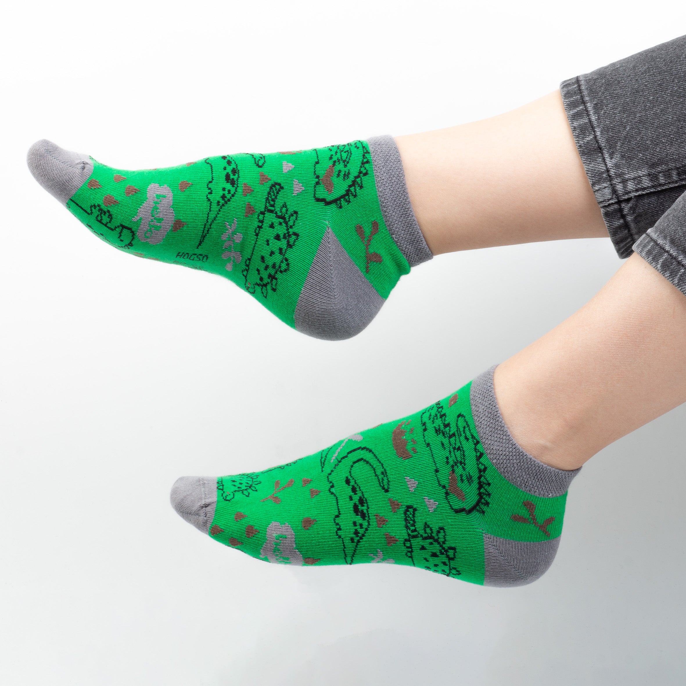 Lama-Dinazor-Köpek Desenli Çorap