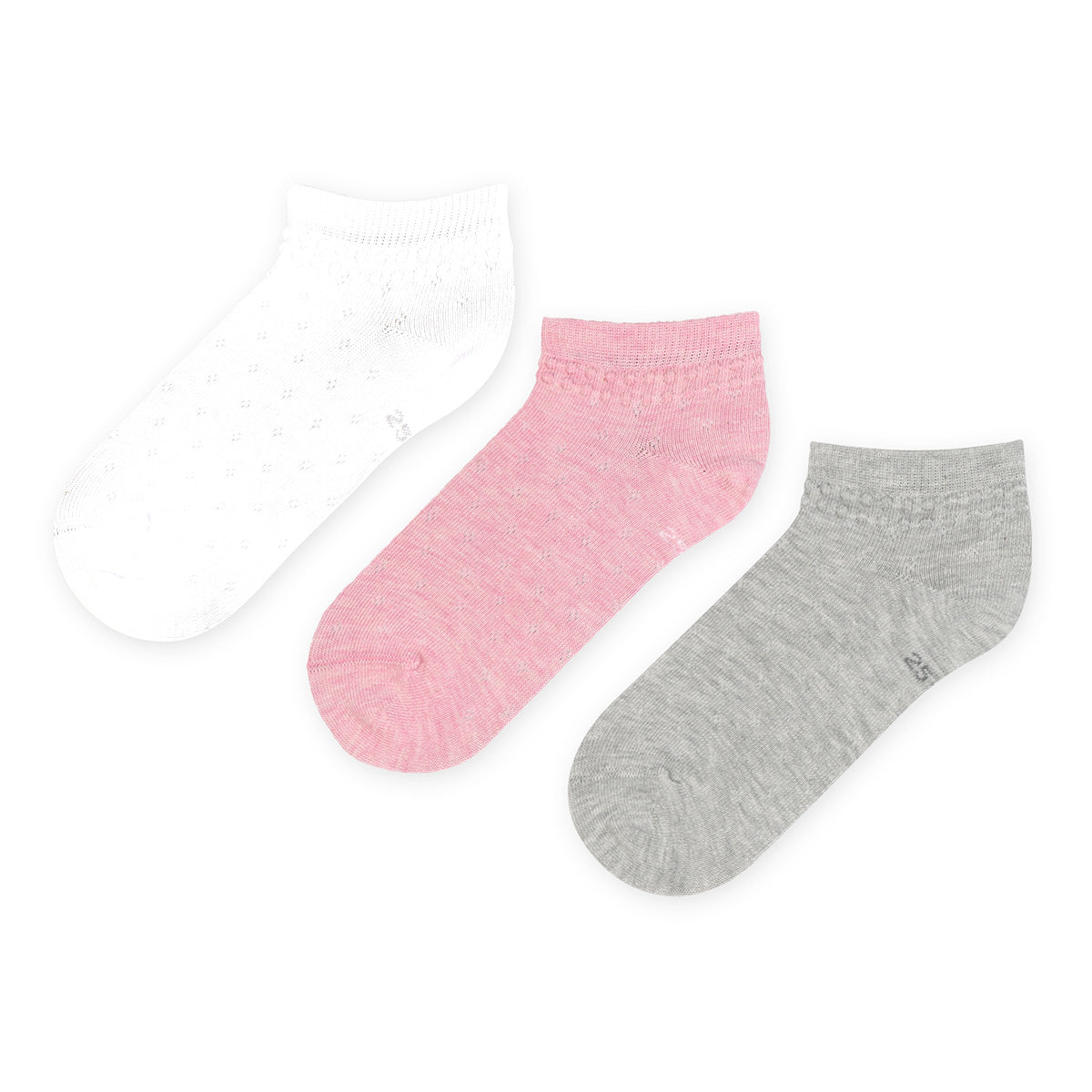 Pikot ve Mini Desenli 3&