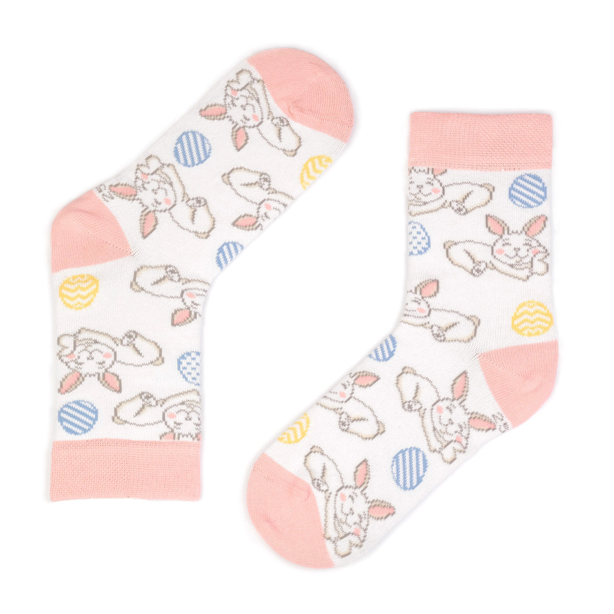 Prenses-Dinazor-Tavşan Desenli Çorap