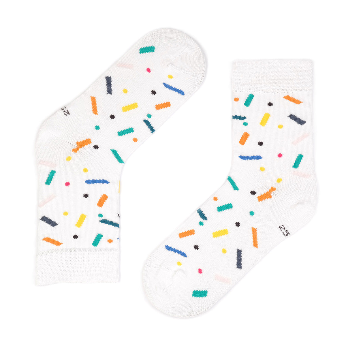 Kız Gücü-Çemberli-Fırça Desenli Çorap