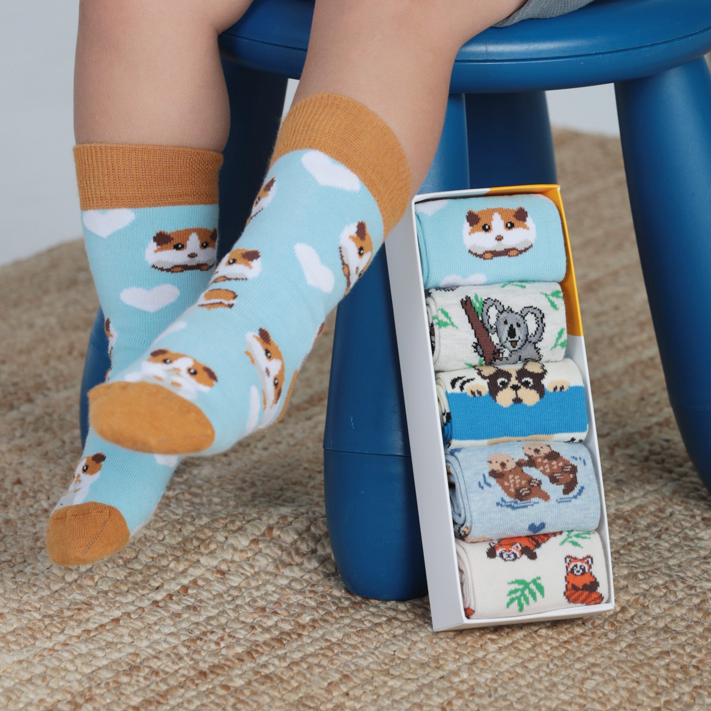 Sevimli Hayvan Desenli 5&