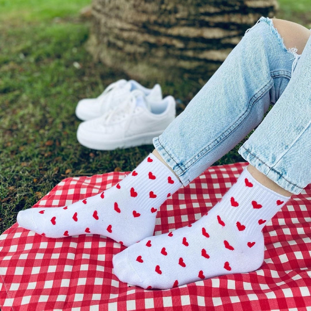 Karpuz - Kalp Desenli 3&