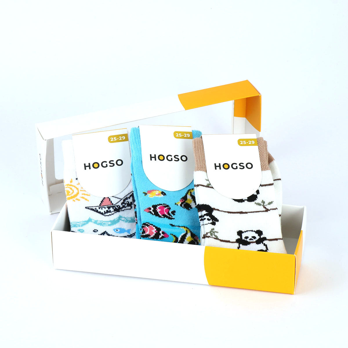 Panda-Balık-Akvaryum Desenli Çorap