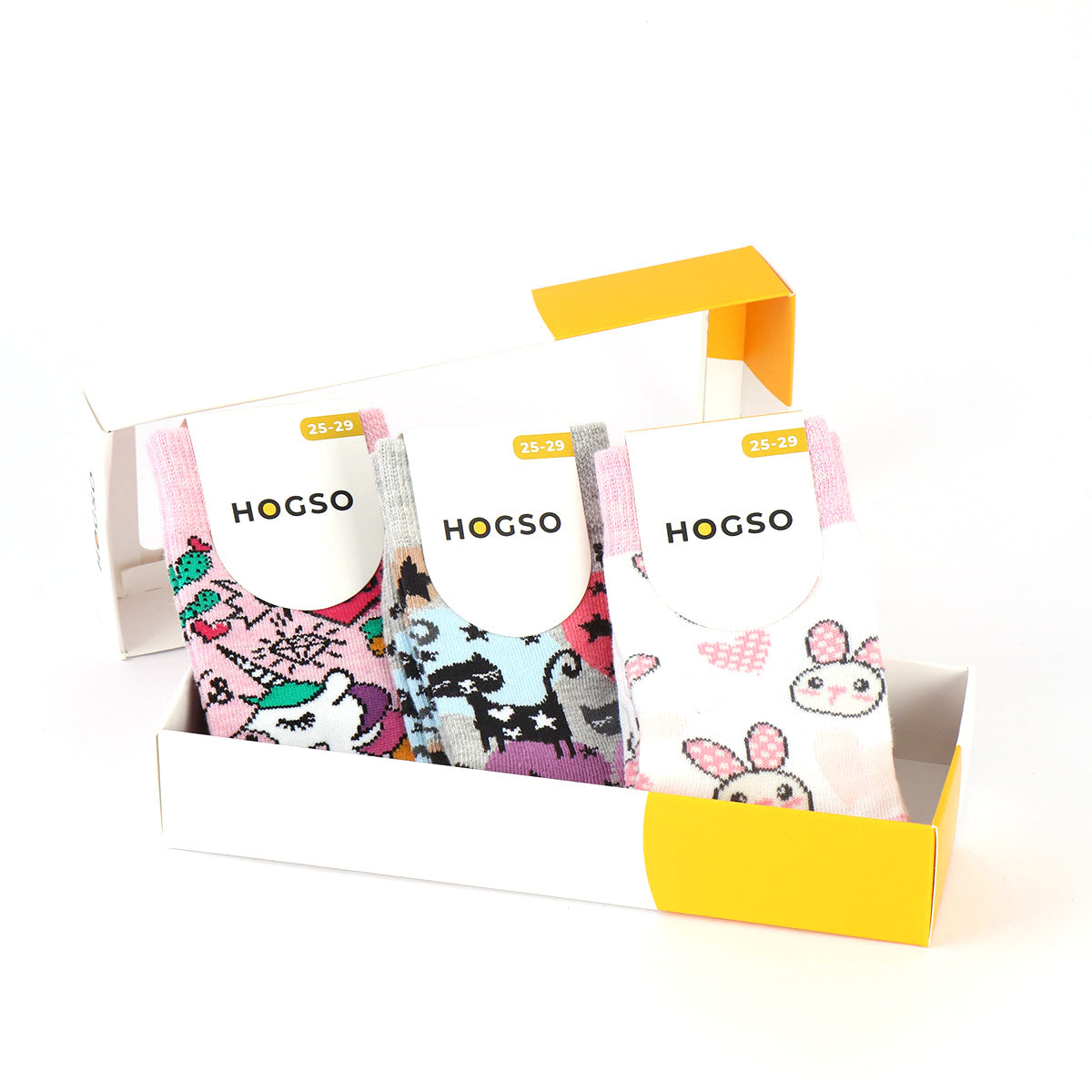 Kraliçe-Tavşan-Kedi Desenli Çorap