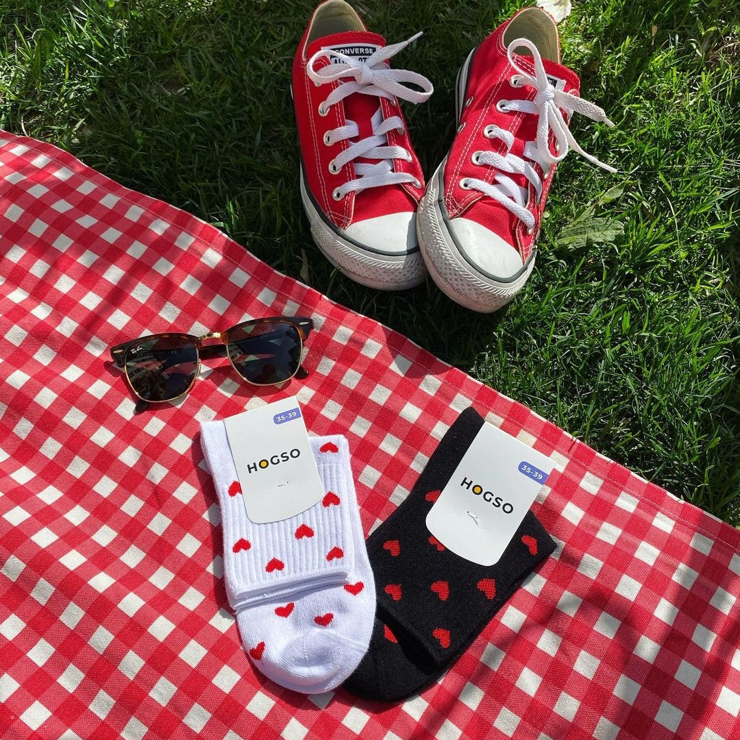 Karpuz - Kalp Desenli 3&