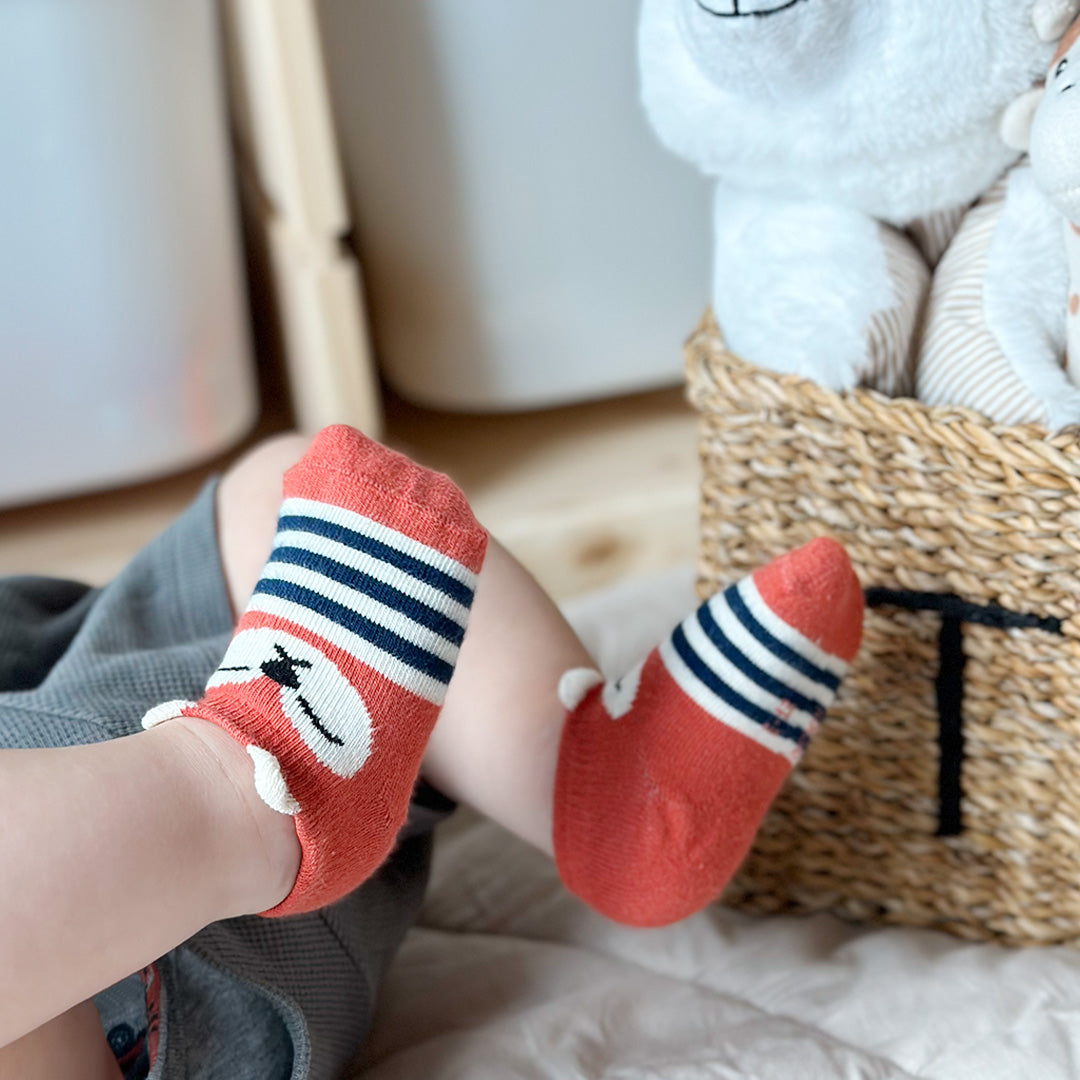 3 Boyutlu Sevimli Dostlar Bebek Çorap