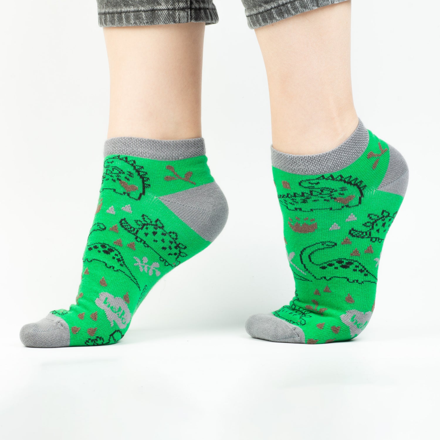 Lama-Dinazor-Köpek Desenli Çorap