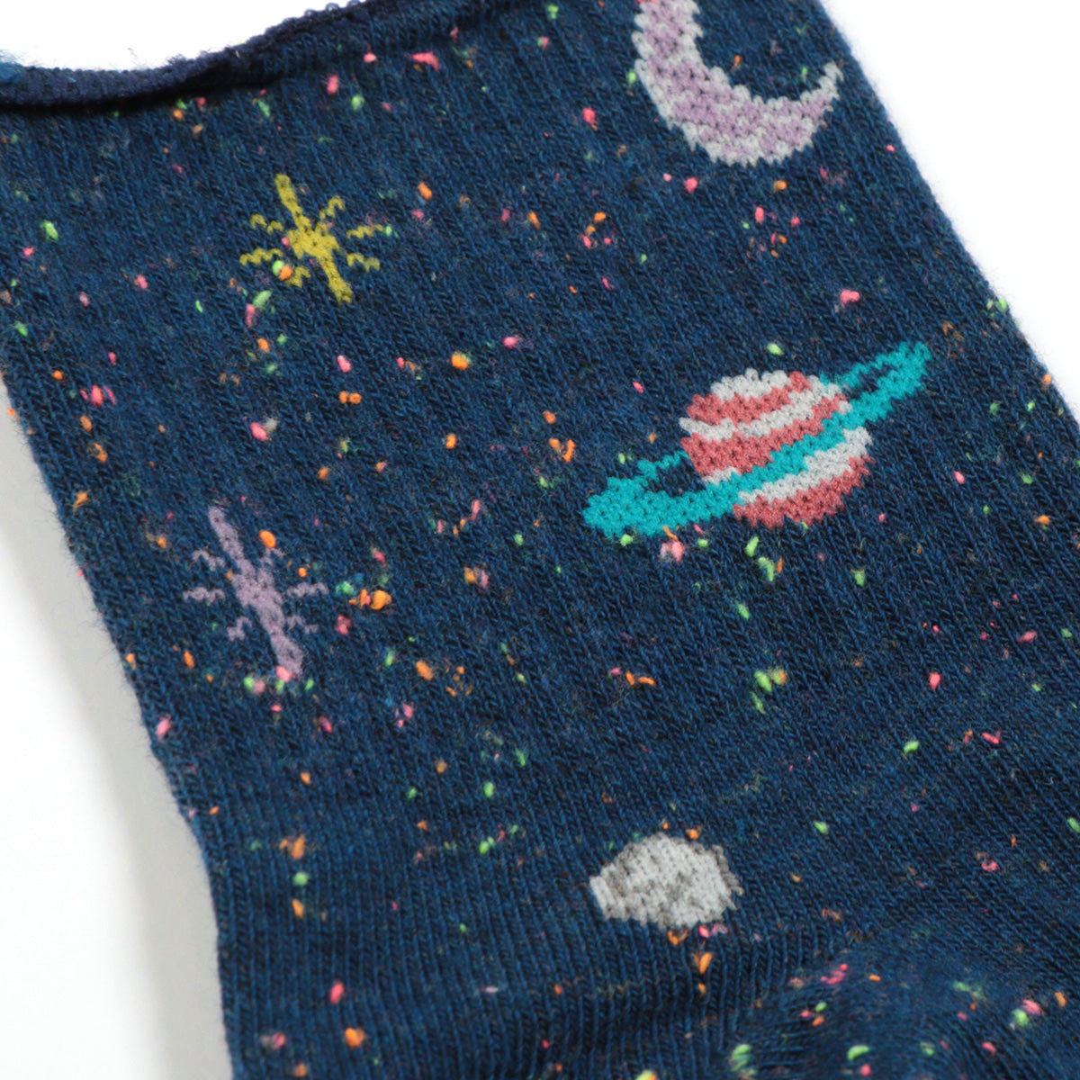 Galaksi Desenli Kadın Çorap