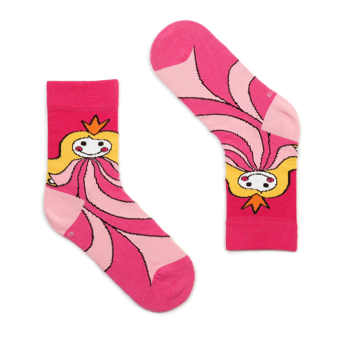 Prenses-Dinazor-Tavşan Desenli Çorap